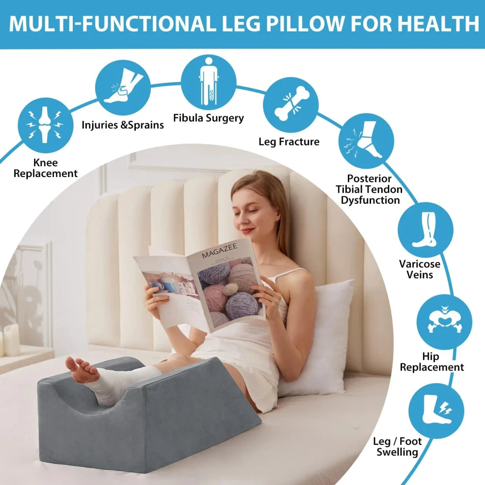 Memory Foam Leg Elevation Pillow