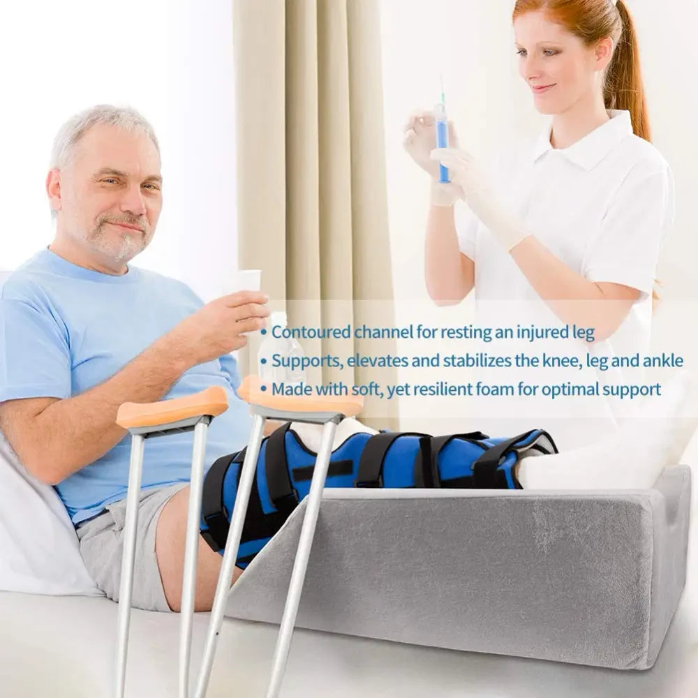 Memory Foam Leg Elevation Pillow