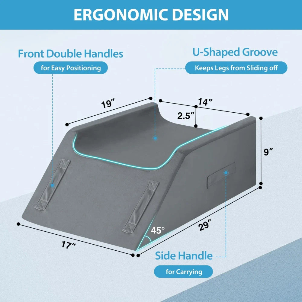 Memory Foam Leg Elevation Pillow