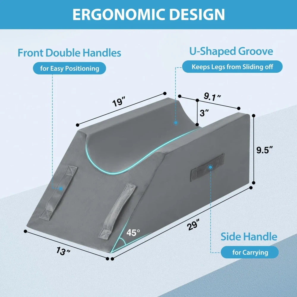 Memory Foam Leg Elevation Pillow
