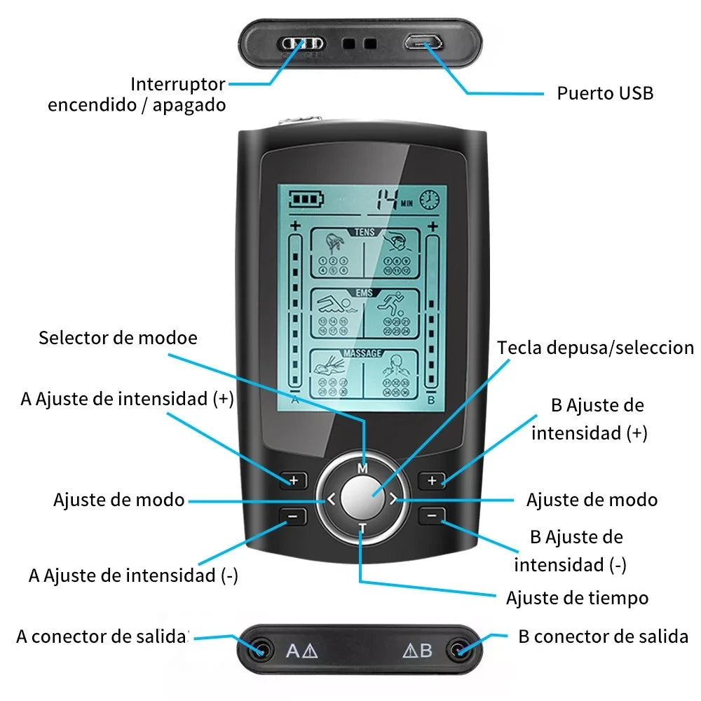 Electric Muscle Stimulation Recovery Massager