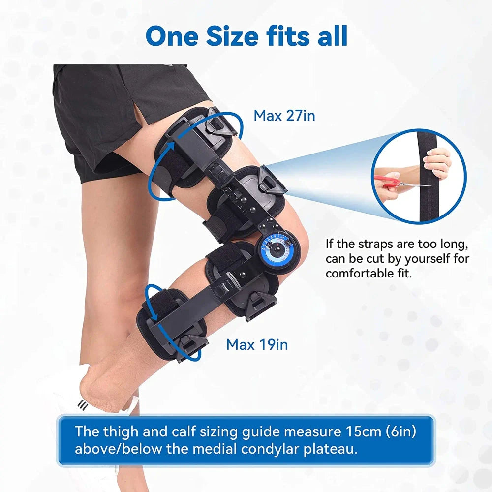 Hinged ROM Knee Brace