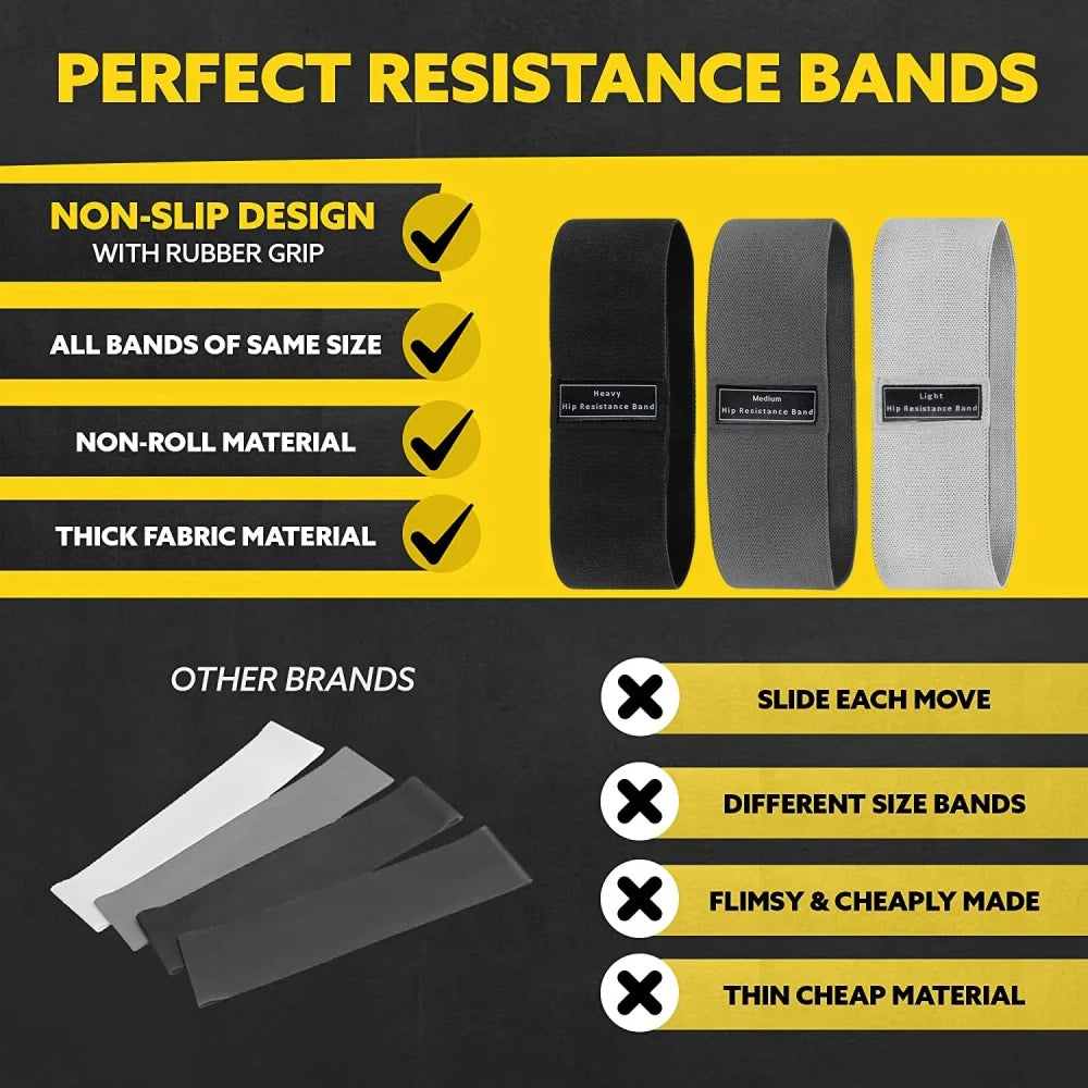 Fabric Resistance Hip Bands