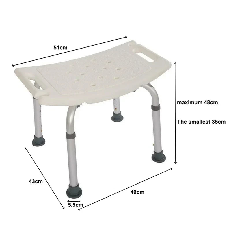 Folding Non-Slip Shower Bench